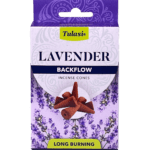 Lavender backflow cones